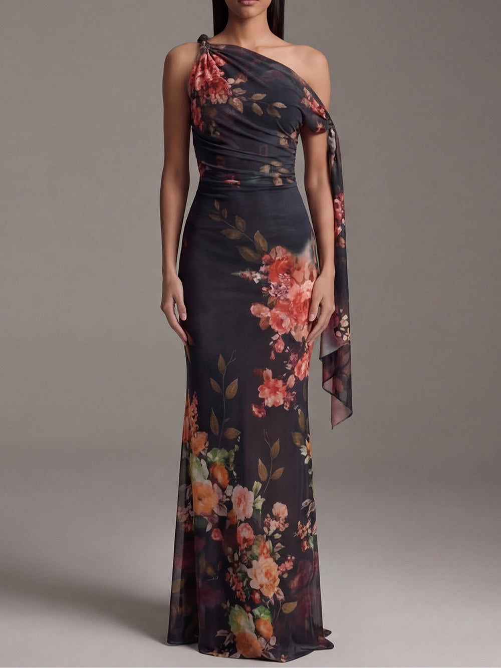 Tamsin™ | Elegante Abito Maxi a Spalla Scoperta