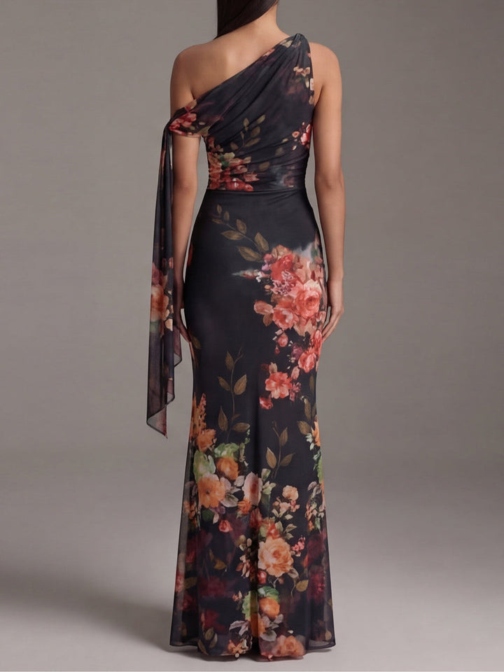Tamsin™ | Elegante Abito Maxi a Spalla Scoperta