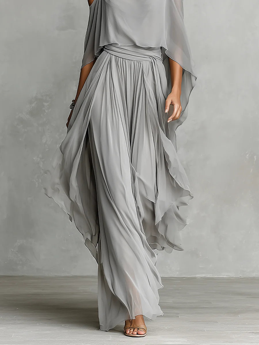 Lainey™ | Set Canottiera e Pantaloni Spalle Scoperte