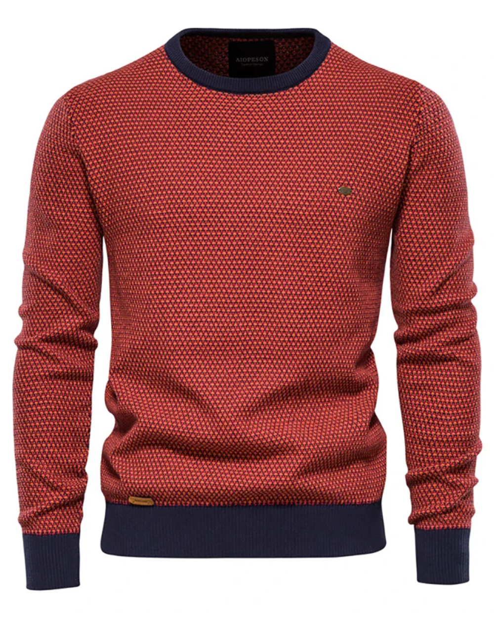 Maglione a scacchi per uomo