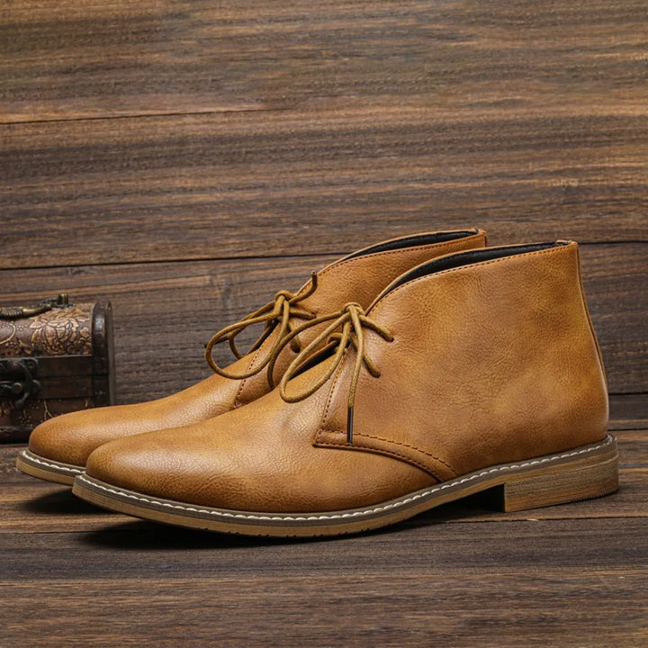 Herold™ | Stivaletti Chukka in Pelle di Alta Qualità