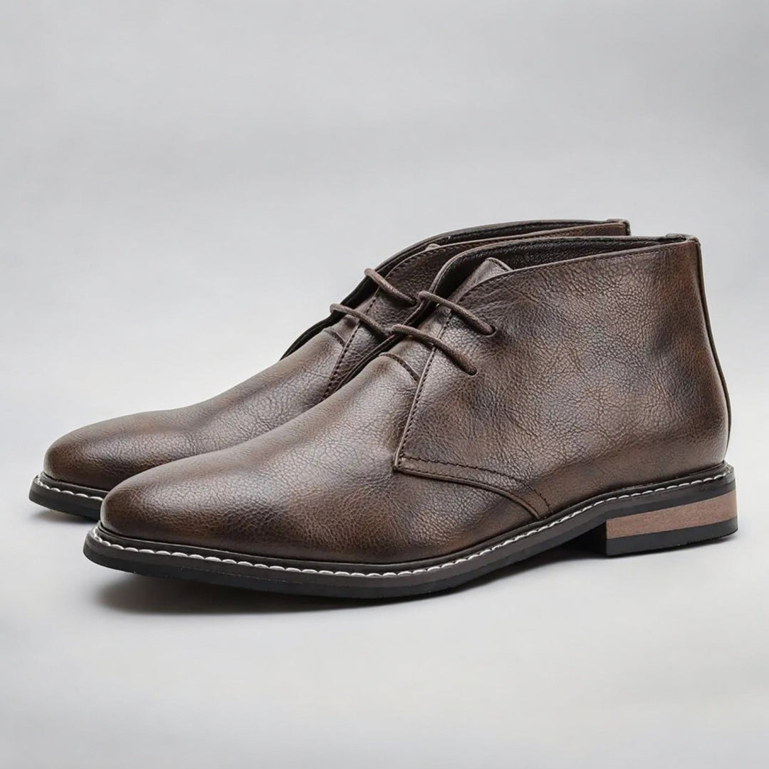 Herold™ | Stivaletti Chukka in Pelle di Alta Qualità
