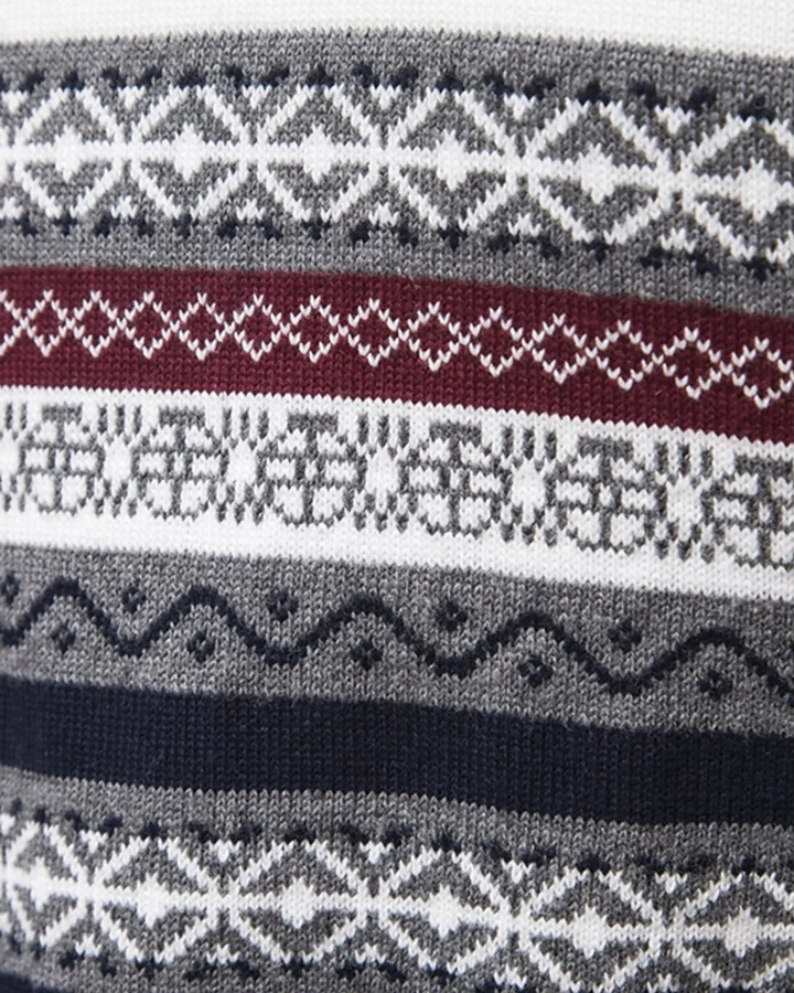 Felpa con Zip in Cotone Frederico con Design