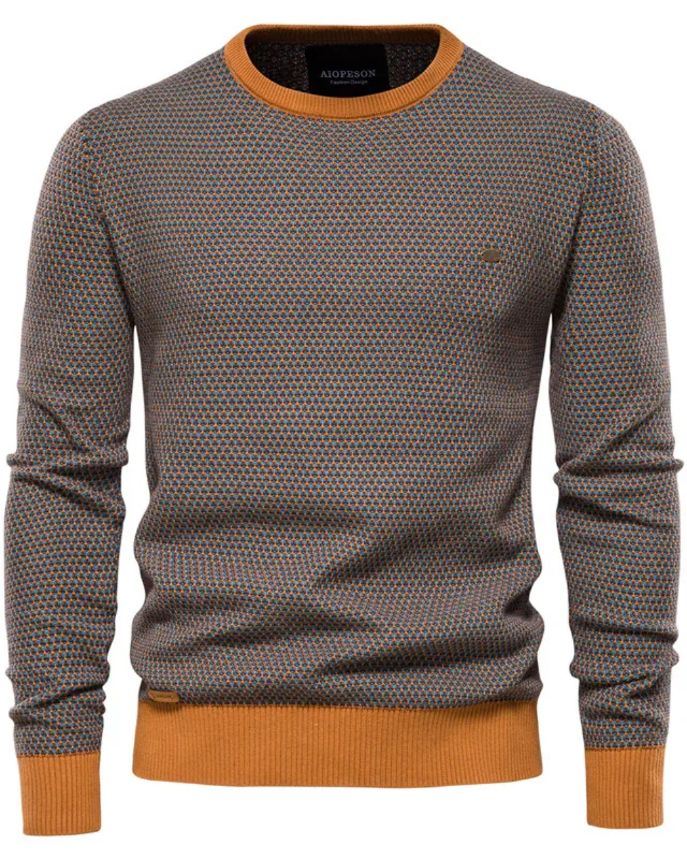 Maglione a scacchi per uomo