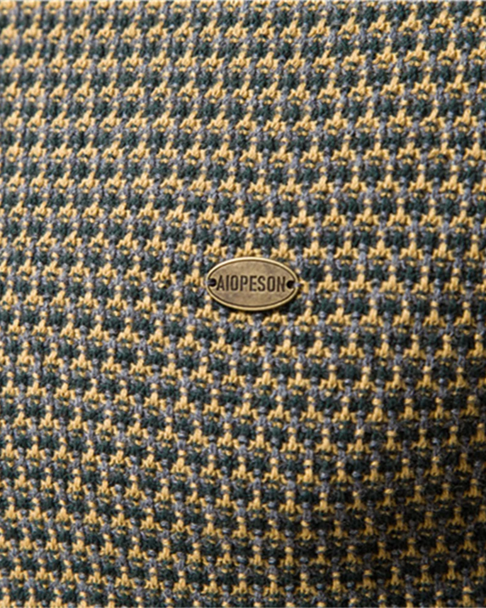 Maglione a scacchi per uomo