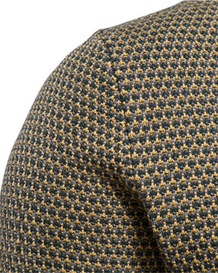 Maglione a scacchi per uomo