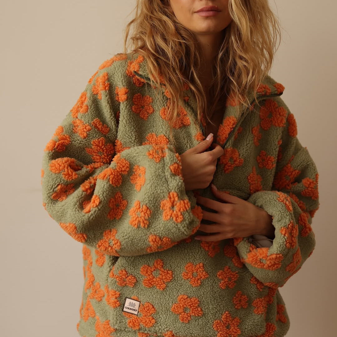 Nikki | Cozy Fleece Bloom Warmth