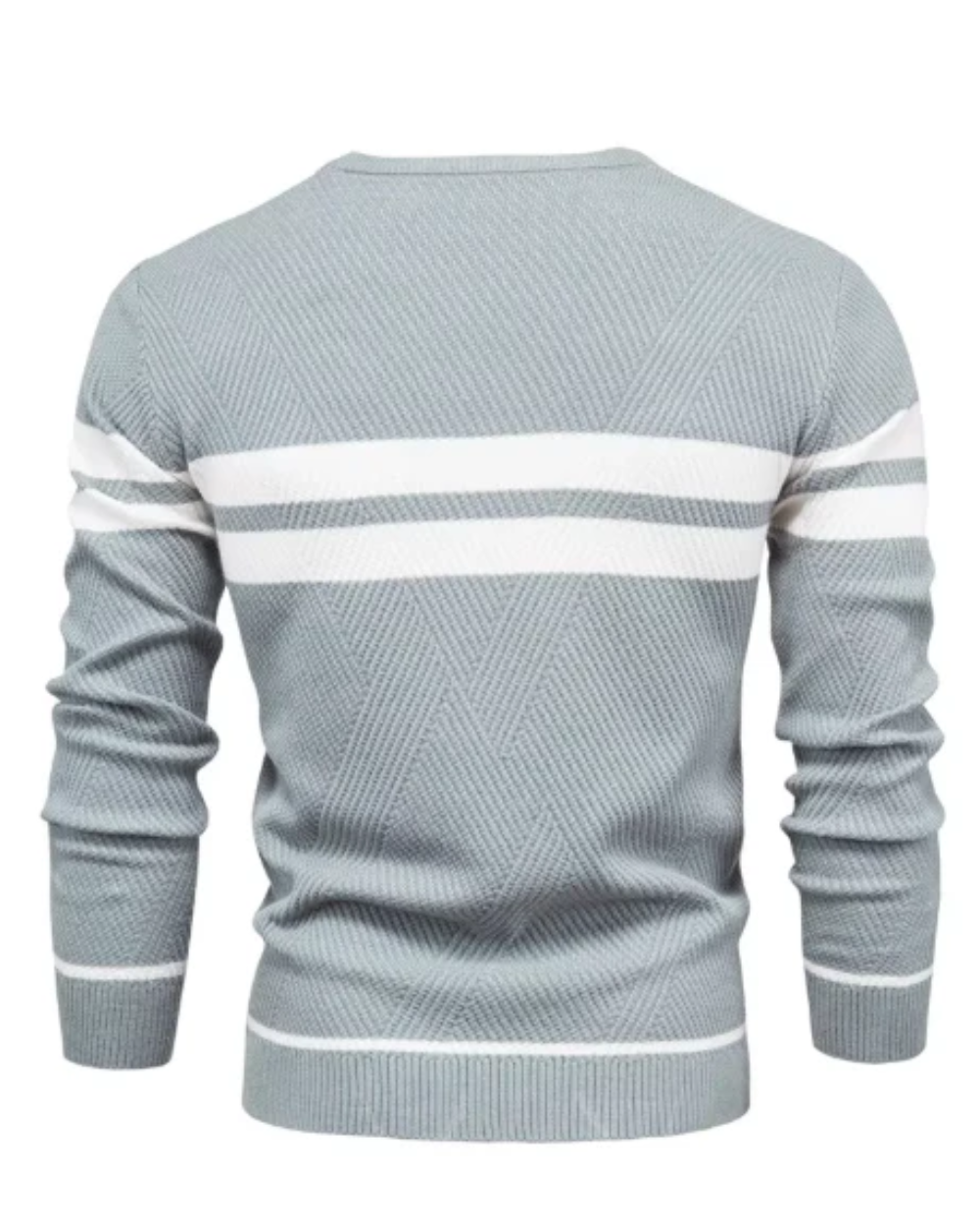 Pullover Elegante da Uomo con Motivo a Strisce