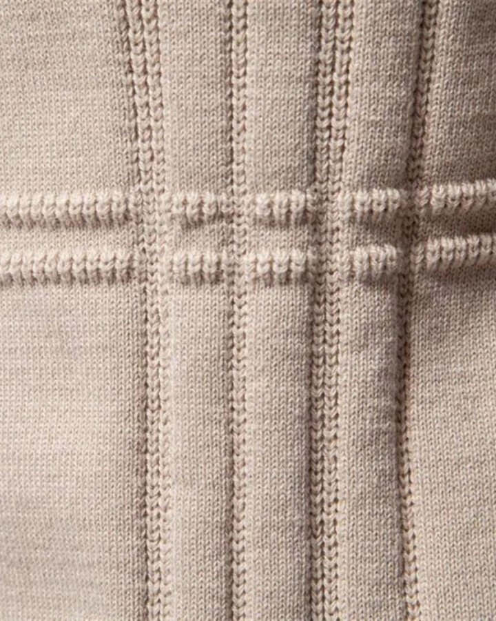 Pullover Uomo con Motivo a Quadri