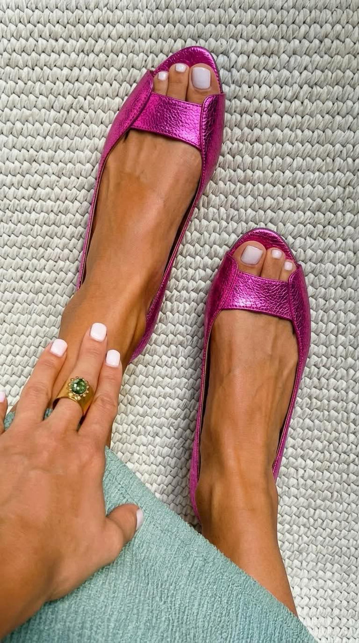 Marie | Sandali Dorati Comfort Chic