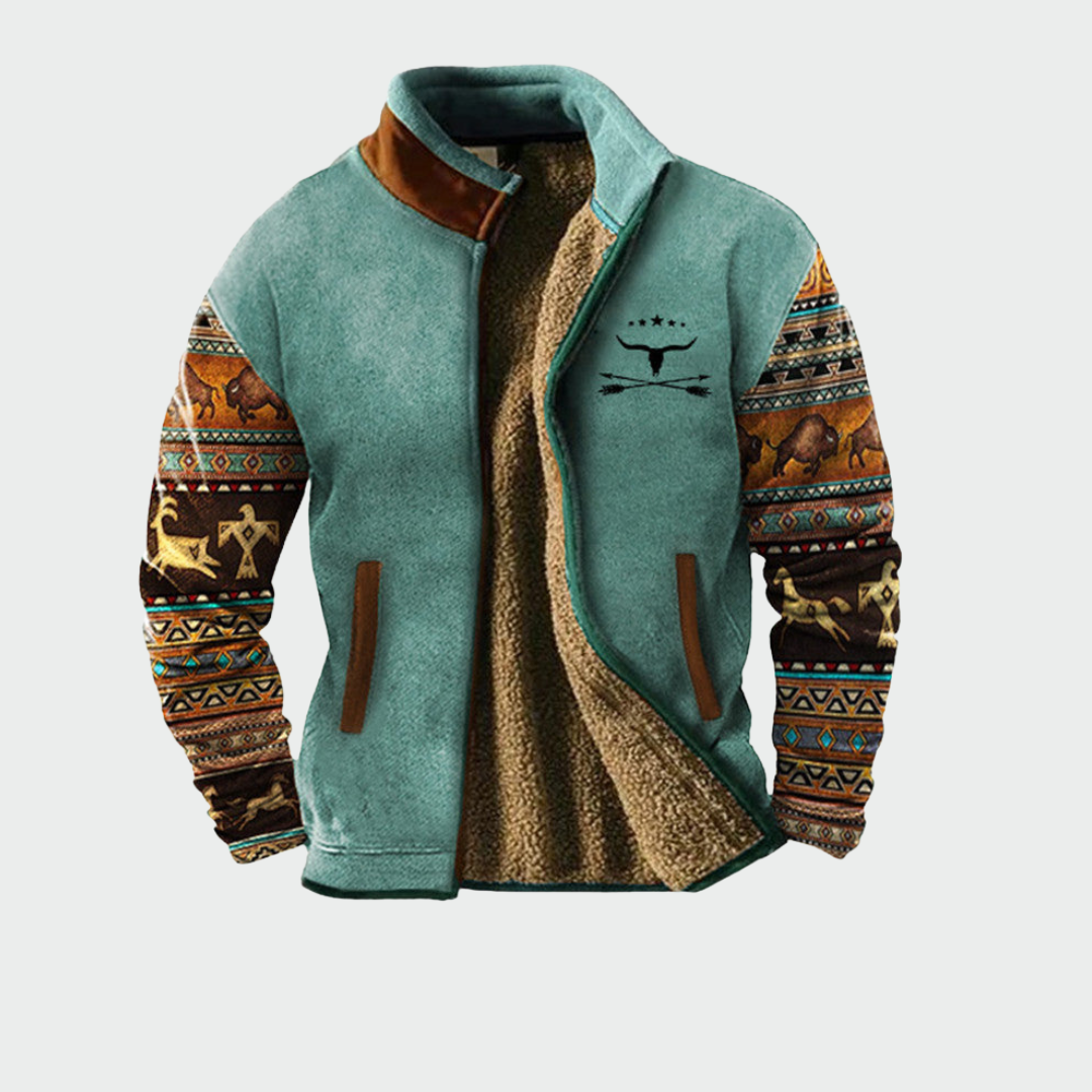 Giacca vintage con zip