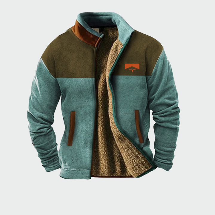 Giacca vintage con zip