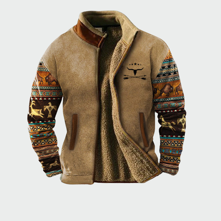 Giacca vintage con zip