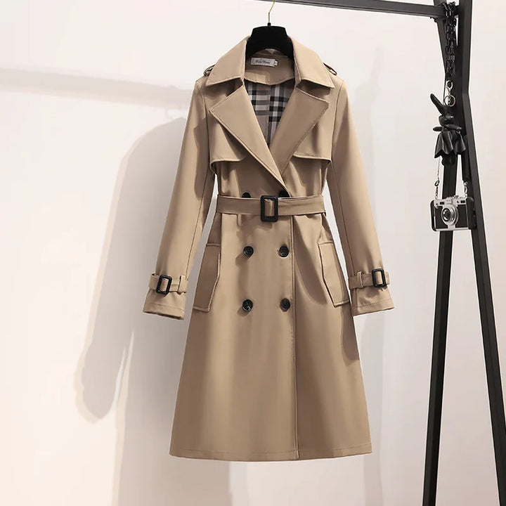 Colette | Classic Long Sleeve Office Trench Coat