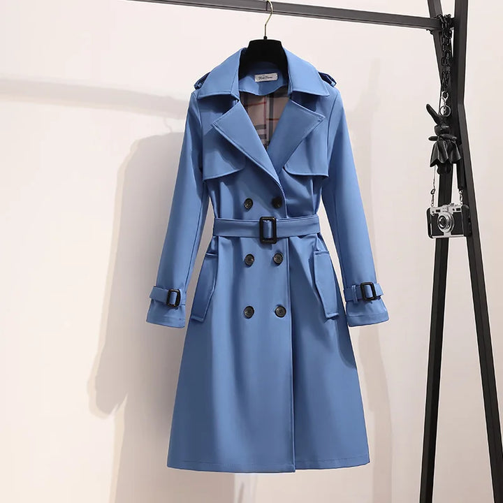 Colette | Classic Long Sleeve Office Trench Coat