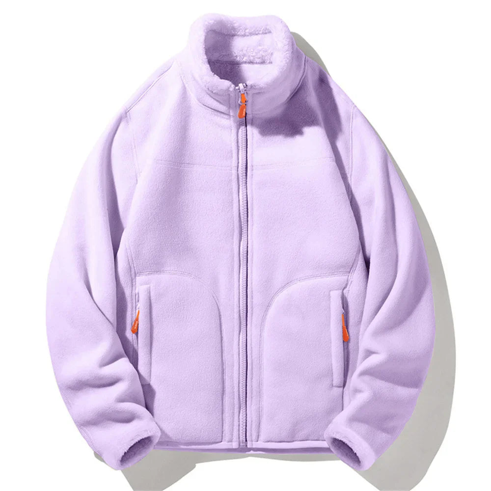 Clara – Giacca Reversibile in Pile