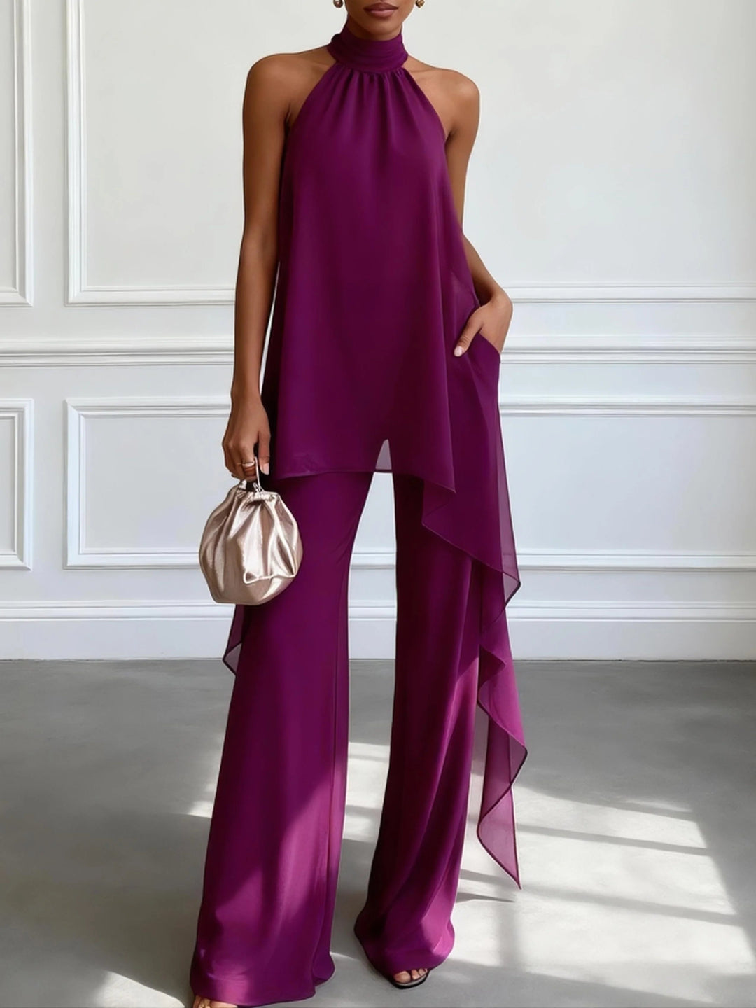 Vivienne™ | Set di Top e Pantaloni a Due Pezzi