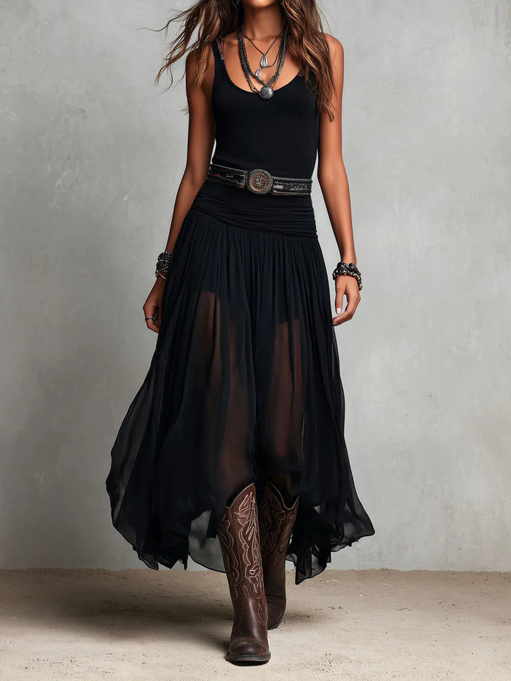 Giselle™ | Abito Maxi con Top e Gonna in Tulle