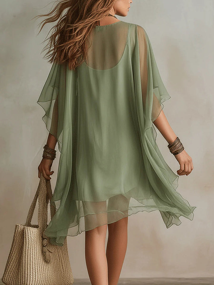 Wren™ | Abito Mini Flowy a V