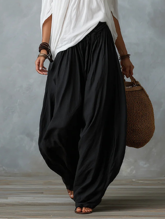Bianca™ | Top Off-Shoulder e Pantaloni Lantern Set