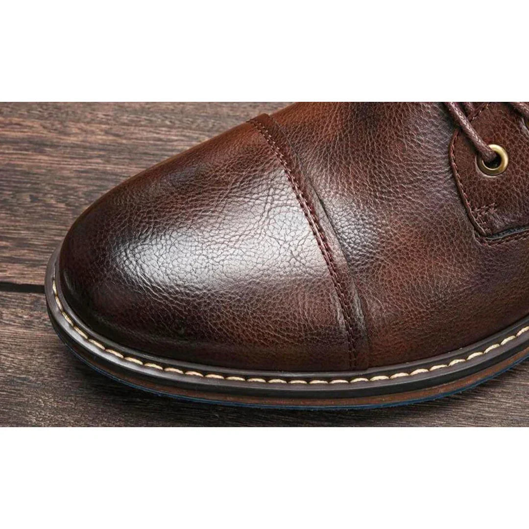 Dawson™ | Stivali Oxford in Pelle Elegante