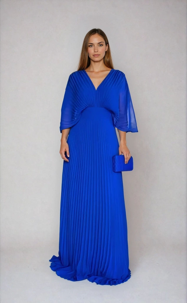 Olga – Abito Classico a Pieghe